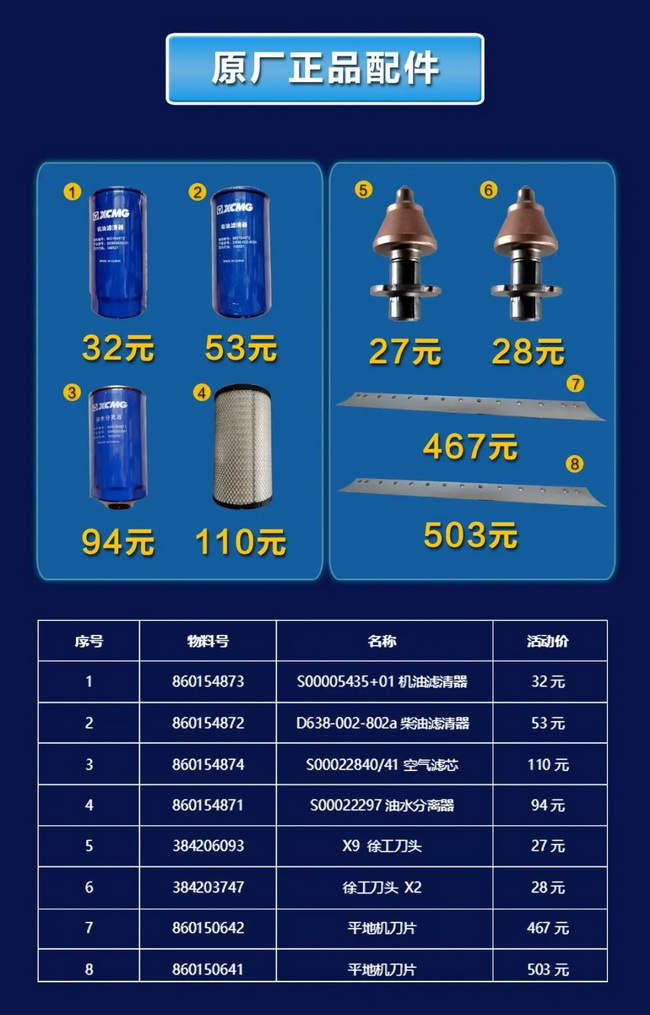 半岛平台压路机原厂配件