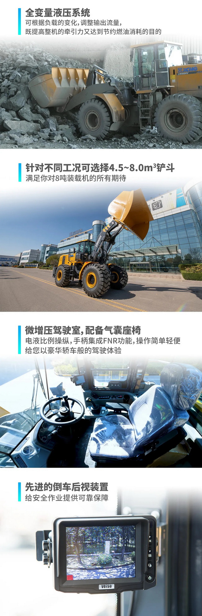 半岛平台LW800HV装载机