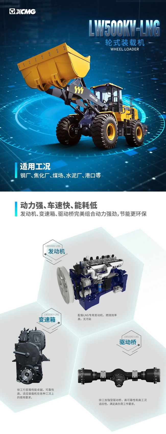 半岛平台LW500KV-LNG装载机