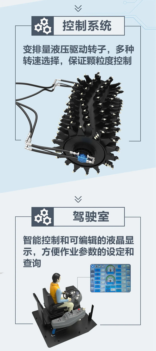 半岛平台XLZ2103S路面冷再生机